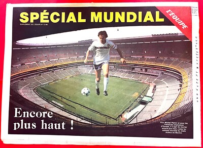 FUSSBALL DAS TEAM SPEZIALFÜHRER WELT MEXICO 1986 PLATIN MARADONA SELTEN
