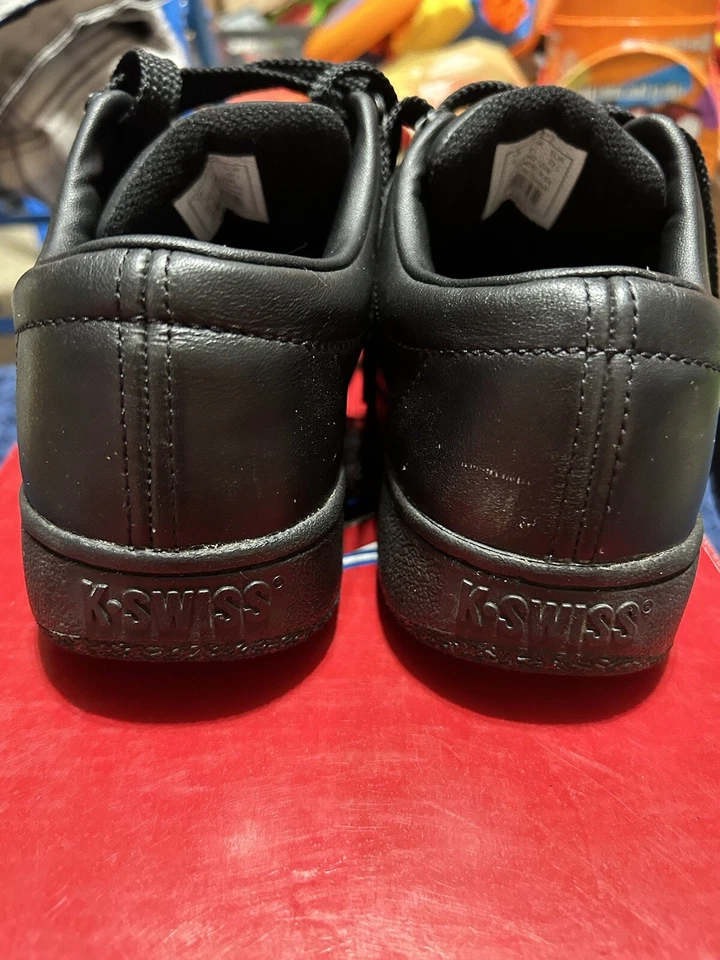 K-Swiss Women’s Low Black 6 1/2 Medium Shoes Classic/Luxury Edition - Image 3 of 4