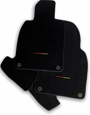 Floor Mats for Audi SQ8 2020-2022 LHD Carpet Black Germany Flag AutoWin Brand