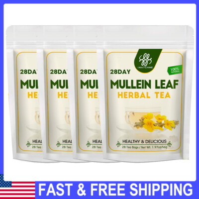 Natural Mullein Leaf Herbal Tea For Lung Cleanse Relief Cough Promote Metabolism