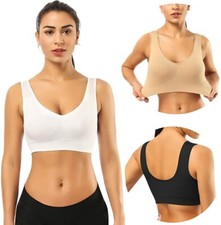 Fashion Sports Bras for Women Seamless Comfortable Yoga Bra with Removable Pads