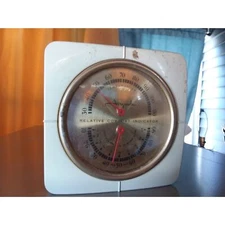 Airguide Weather Station USA Thermometer Hygrometer Desktop White