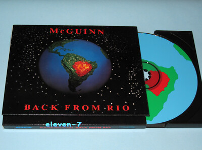 ROGER MCGUINN Back from Rio - SPECIAL EDITION - CD Promo BYRDS in MINT