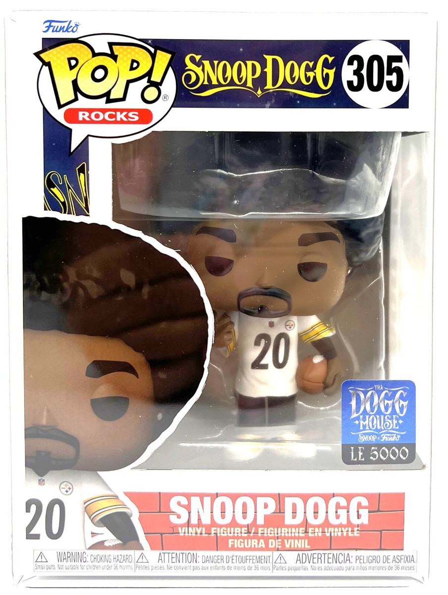 Funko Pop! Rocks Snoop Dogg #305 Steelers White Jersey LE5000