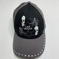 Las Vegas Ace of Spades w/ Skulls Adjustable Cap