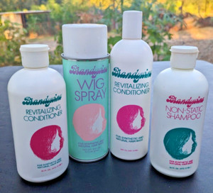 Vintage Brandywine Wig Spray Shampoo & Conditioner Hair Rare 70s-80s Film Prop