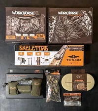Tethrd Grit XL Saddle Realtree XL Platform Skeletor Sticks Combo Package New
