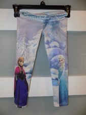 Disney Frozen Anna Elsa Legging Size 4 Girls
