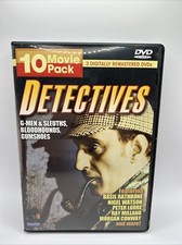 Detectives 10 Movie Pack DVD, 2005, 4-Disc Set NEW D378a