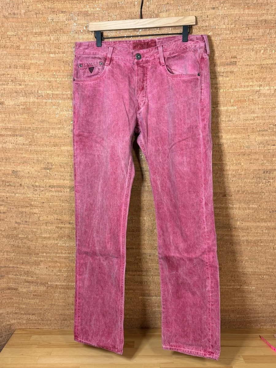 Jean Slim Rose Hot Pink Pour Fille Taille 14 - Marque SO, Comme Neuf