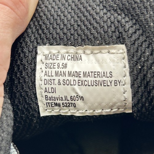 Zapatillas deportivas para correr gris espuma viscoelástica talla 9,5 Crane para hombre Aldi 52270 - Imagen 7 de 12