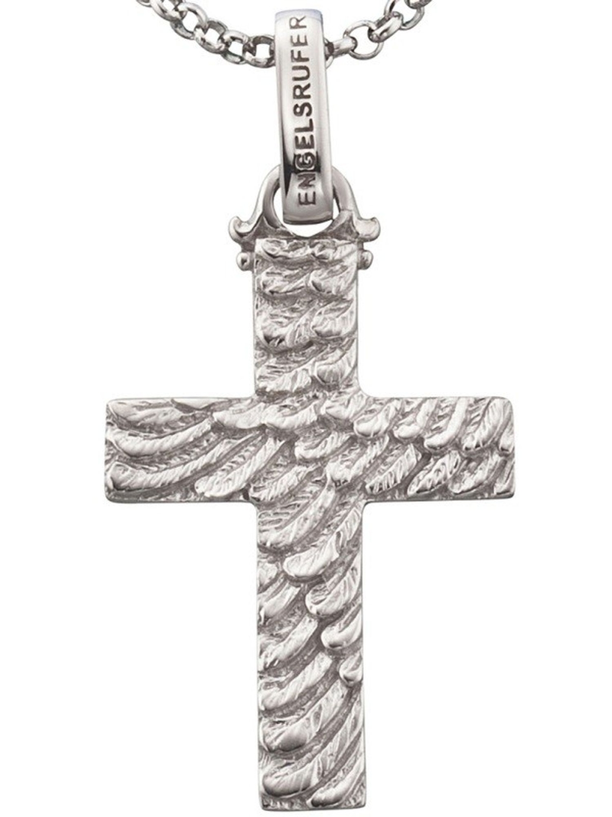 Kettenmacher Kette mit Engelsrufer ERP-CROSS-3 Damen Anhnger Kreuz Flgel Sterl 15790₽
