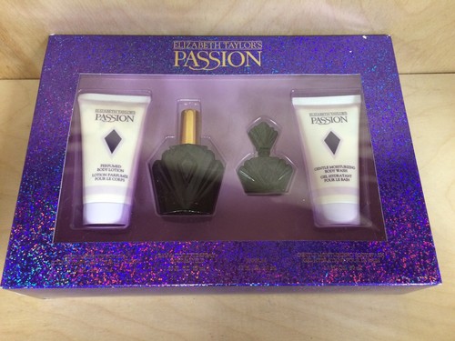 Pasión De Elizabeth Taylor Set,85 Oz Edt, Mini, loción, lavado de cuerpo *  Ver Detalles | eBay