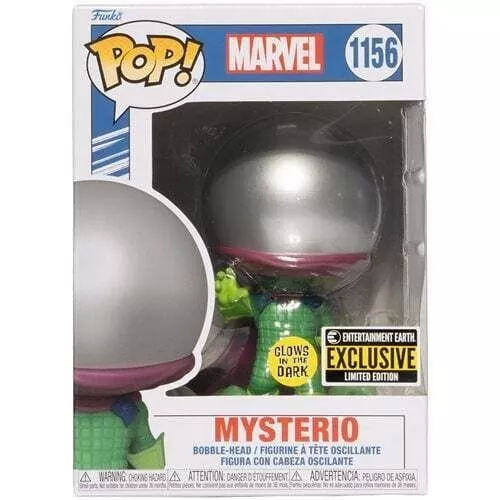 Glow in the dark mysterio funko pop 2025