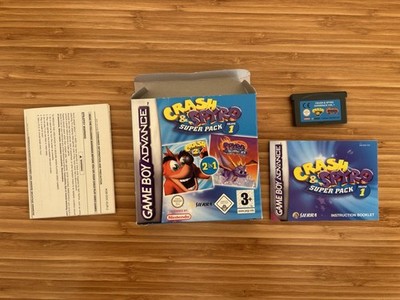 Crash & Spyro Super Pack Volume 1 (Nintendo Game Boy Advance) | OVP Anleitung