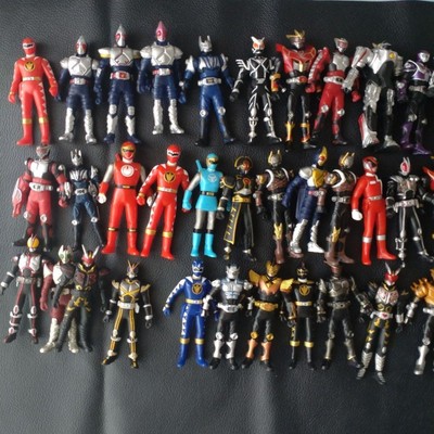Super Sentai Series Soft Vinyl Figures 45 Figure Set