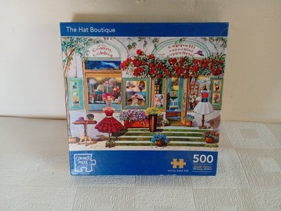 Jigsaw Puzzle The Hat Boutique  500 pieces COMPLETE used