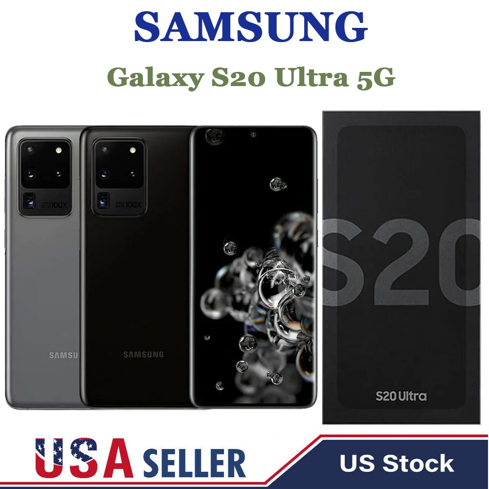 NEW SEALED* Samsung Galaxy S20 Ultra 5G G988U 128GB Unlocked CDMA