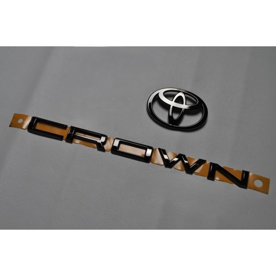 Toyota Crown Estate/Signia AZSH38/39 OEM-Base Emblem 2pc Set