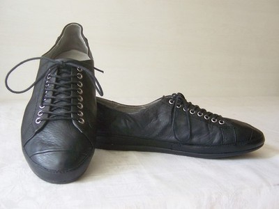 ''VAGABOND'' Gr. 38,5-39 bequeme Halbschuhe/ Schnürer  Leder schwarz;  neuwertig