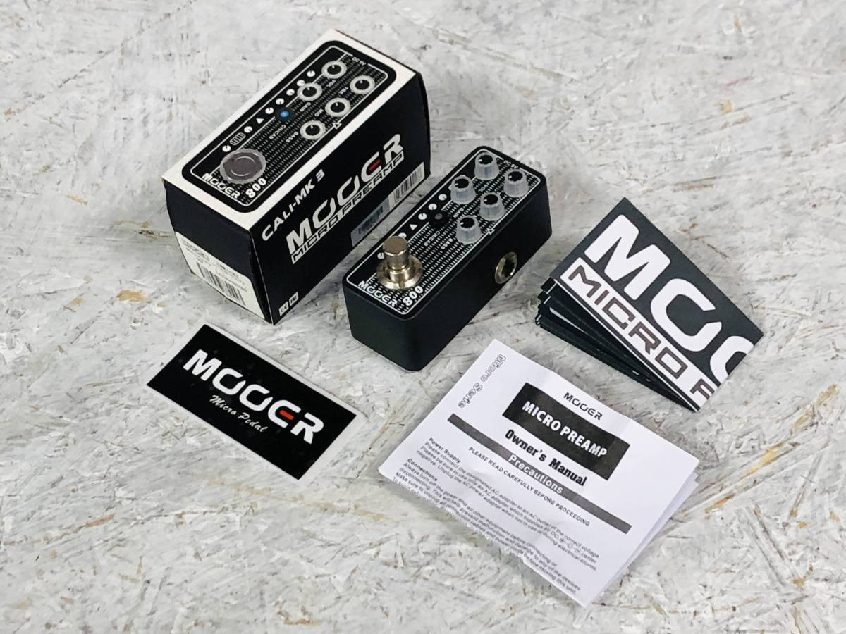 MOOER Micro Preamp 008 CALI-MK3 o4790 | eBay