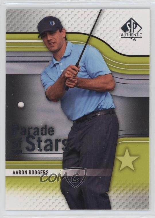 2012 SP Authentic Parade of Stars Aaron Rodgers #58 19n6