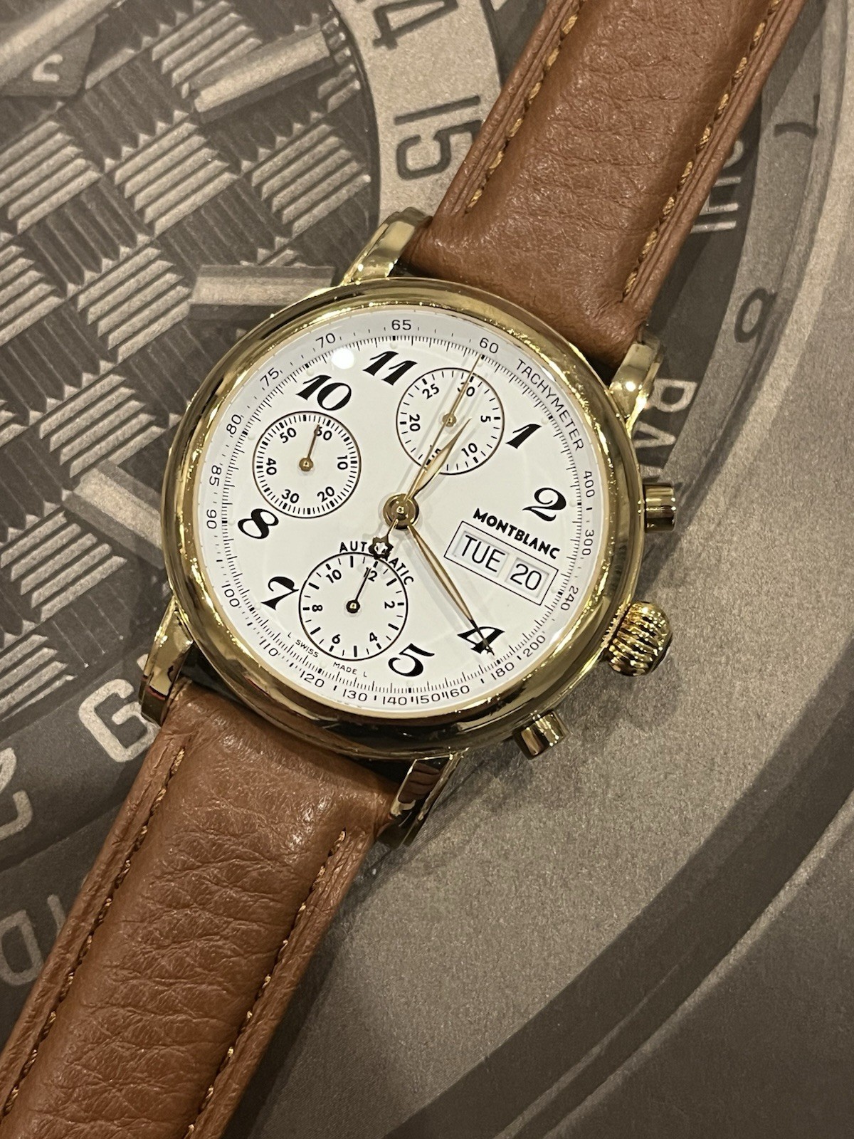 Montblanc Chronograph Automatic Meisterstuck 4810… - image 1