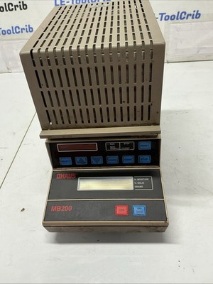 Ohaus MB200 Moisture Tester. X-665s