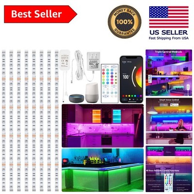 Modern 3.3FT RGB Under Cabinet Light Kit - Alexa & Google Assistant Compatible