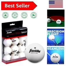 Official 1 Star Ping Pong Balls - 12 Durable 40mm Balls for All Skill Levels