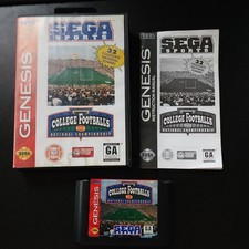 College Football's National Championship Sega Genesis Complete in Box