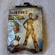NEW Disguise Marvel Iron Man 3 Boys Child Costume Jumpsuit BodySuit size 12-14