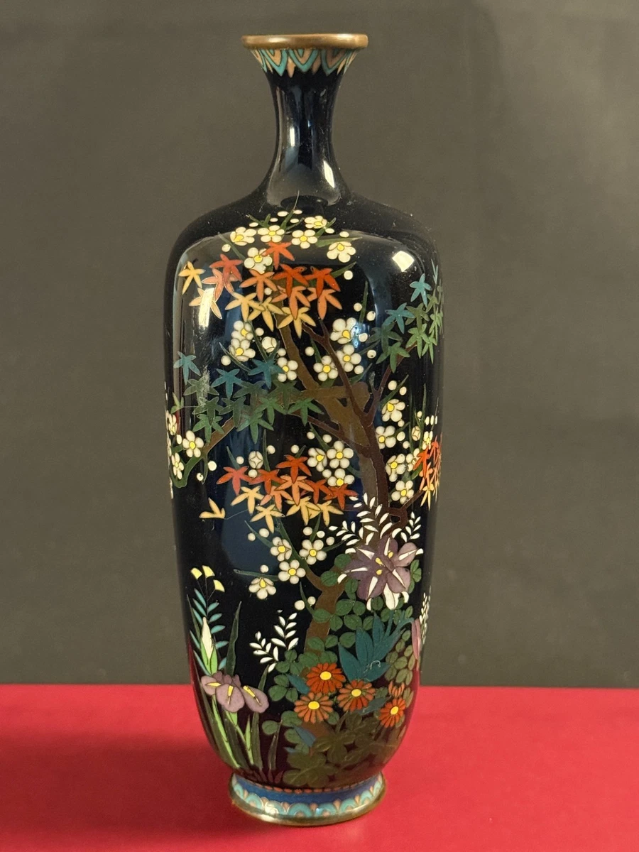 景泰蓝日本花瓶1850-1899 | eBay