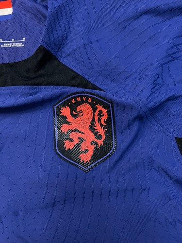 Camiseta deportiva de fútbol visitante Nike 2022-2023 Holanda nueva sin etiquetas - Imagen 5 de 9
