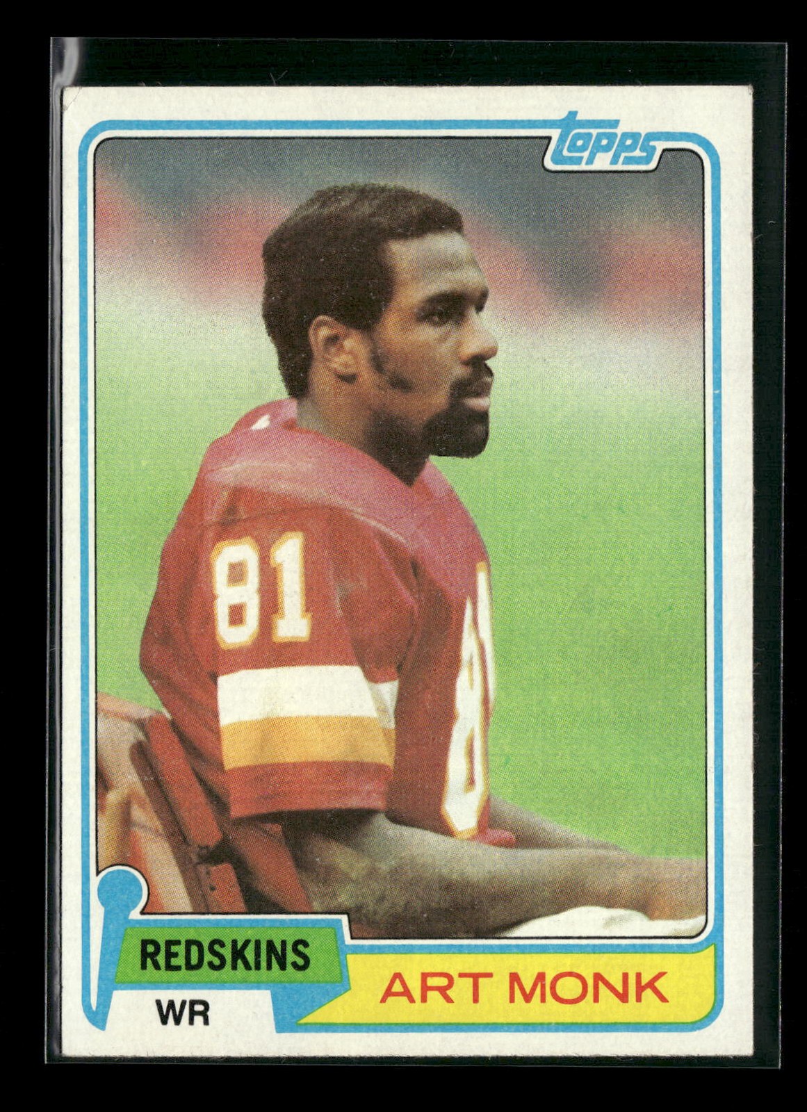 1981 Topps #194 Art Monk Washington Redskins