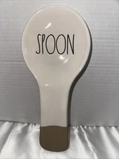 NEW Rae Dunn | 'Spoon' Ceramic Spoon Rest For Kitchen Cooking