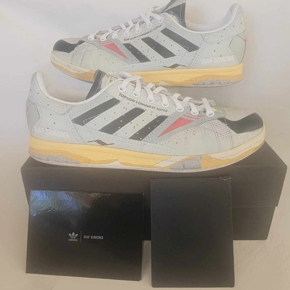 【世界88本限定】PING SLAM ZING2 シリアル#29/88 入手困難 Raf Simons x adidas Torsion Stan Trompe L'oeil for Sale
