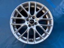 #001 Mini One/Cooper/S 17" R112 Silver Cross Spoke Challenge Alloy Wheel 6784130