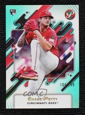 2025 Topps Pristine Aqua Refractor 104/199 Chase Petty #2 0d94