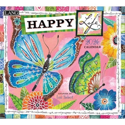 Lang Happy Life 2026 Wall Calendar   12-Month 12.5''W x 0.2''H, 2026