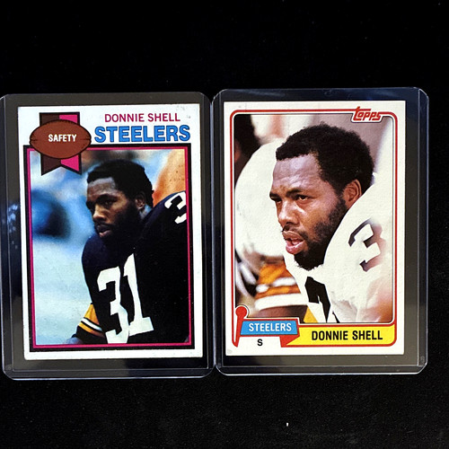 Donnie Shell #90 1981 Topps card