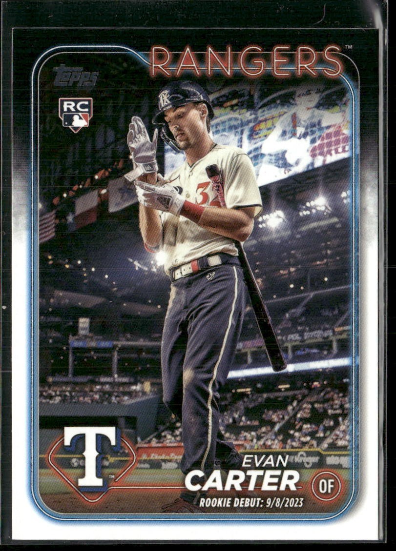 2024 Topps Update #US58 Evan Carter Rookie RC
