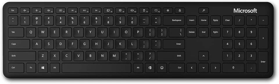 MICROSOFT BLUETOOTH KEYBOARD AND MOUSE SET, BLACK - Image 2 of 4
