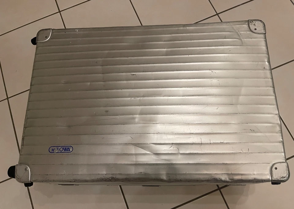 Original Rimowa Alu Koffer 64x43x25cm 2 Schlüssel - gebraucht - - Bild 3 von 4