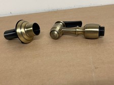 kingston brass gourmetier kbspr3 kitchen faucet sprayer- vintage brass- no hose