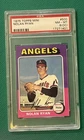 1975 Topps Mini #500: NOLAN RYAN: PSA 8 (OC) NM-MT