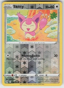 Skitty 210/264 Fusion Strike Reverse Holo Common