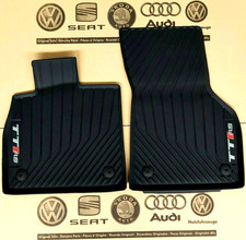 original Audi TTRS Fußmatten TT Typ 8S ab 2014 Gummimatten rubber mats