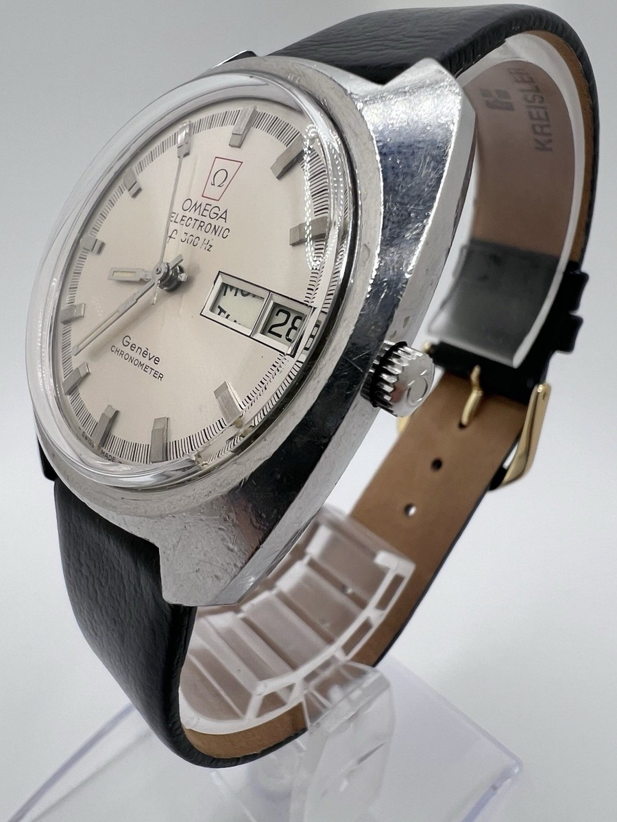 Vintage OMEGA Geneve Chronometer Electronic f300Hz Cal.1260 Men's
