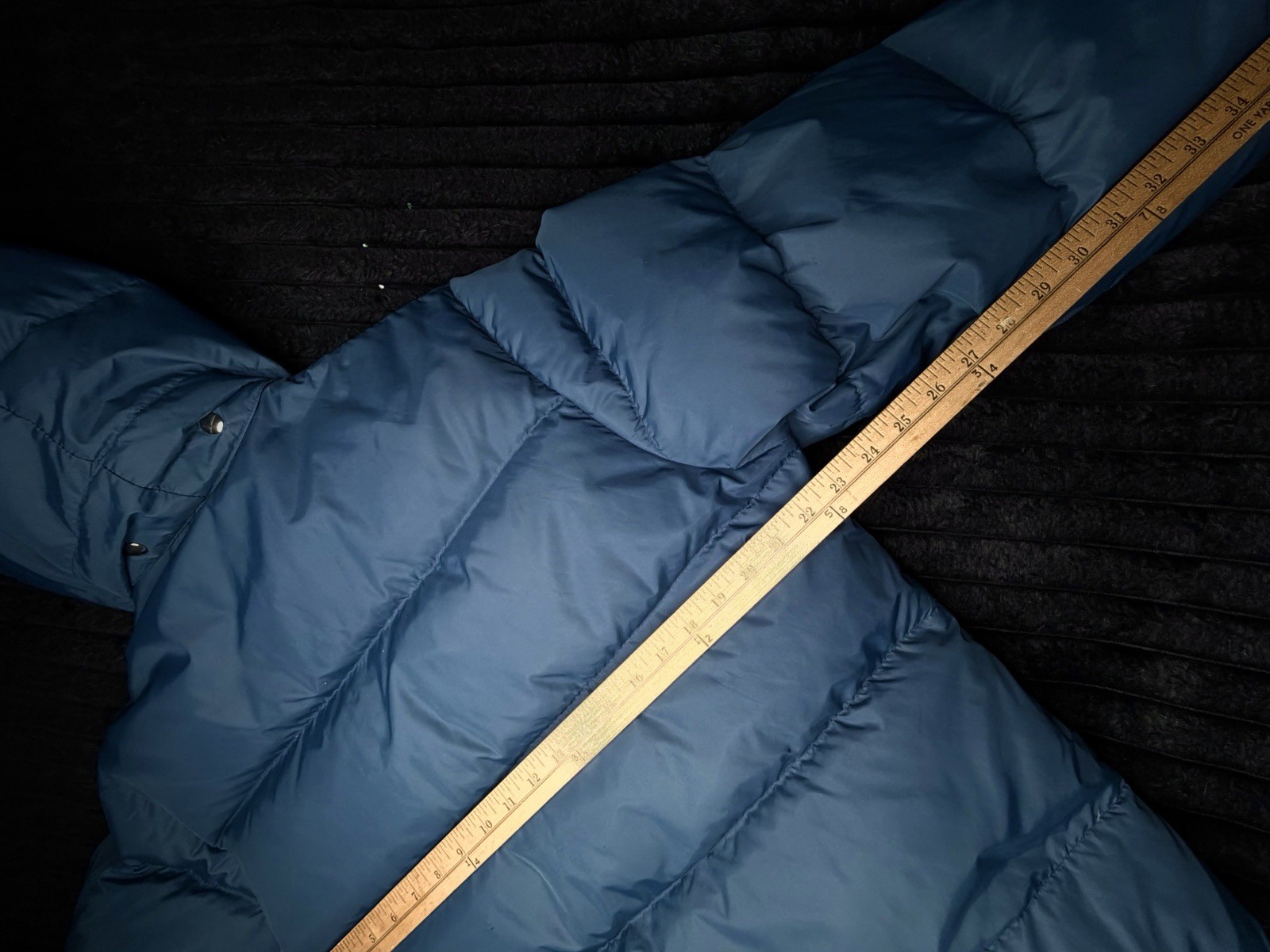 80s Sears Down Puffer Jacket Complete With Hood S… - image 13